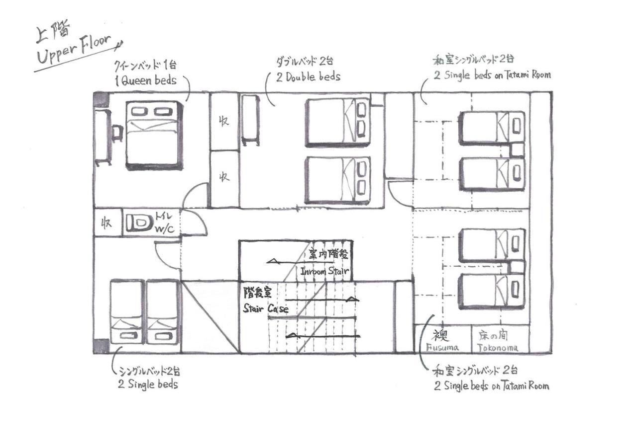 أوساكا Konjaku-So Dotonbori Penthouse Stay المظهر الخارجي الصورة